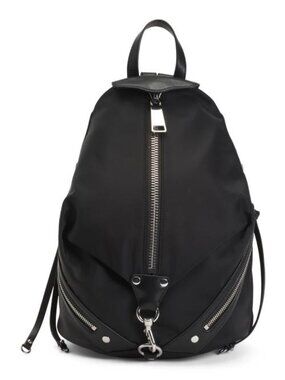 Rebecca Minkoff Nylon Jumbo Julian Bright Yellow Rebecca‎ Minkoff Julian Jumbo Zipped Nylon Backpack  main image 2